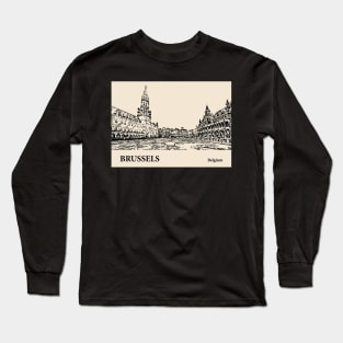 Brussels - Belgium Long Sleeve T-Shirt